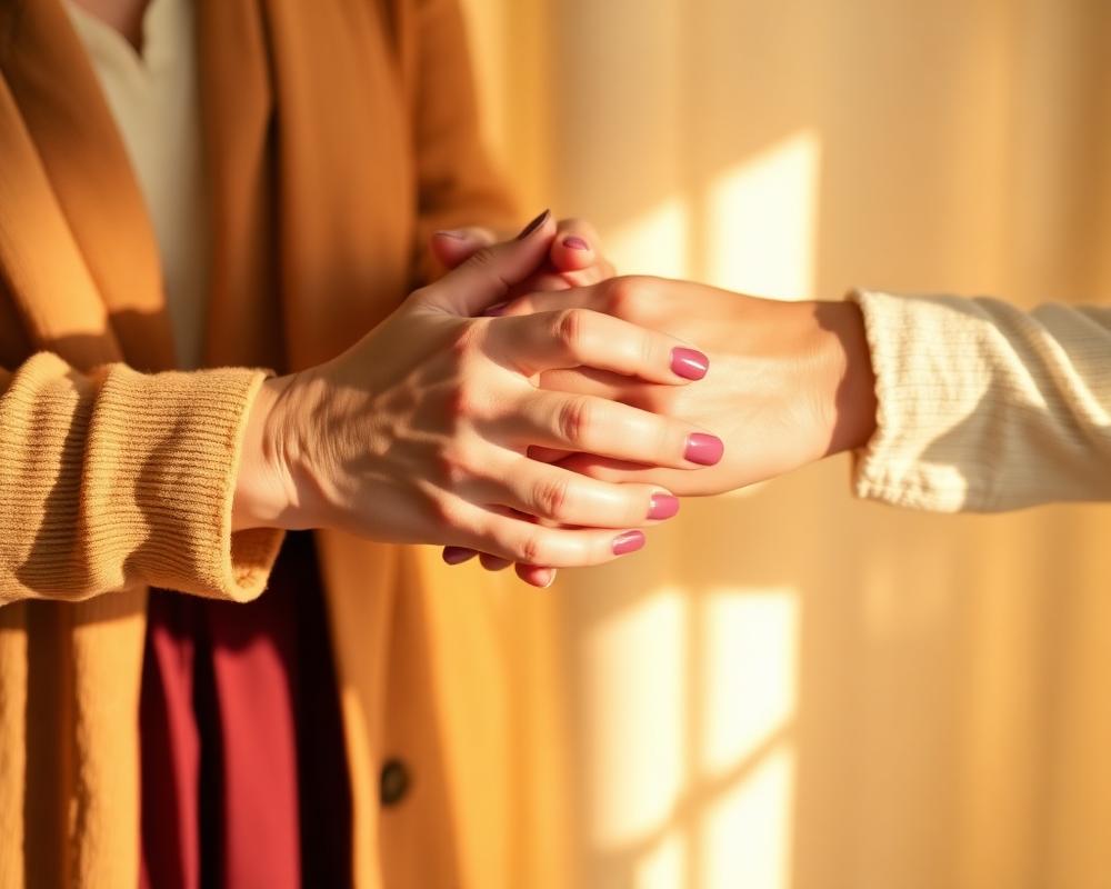 Volunteering hands